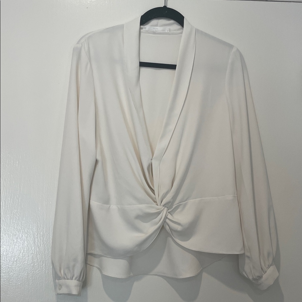 Amanda Uprichard Classic White Top